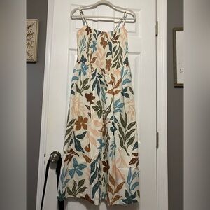 Abercrombie & Fitch Floral Midi Dress